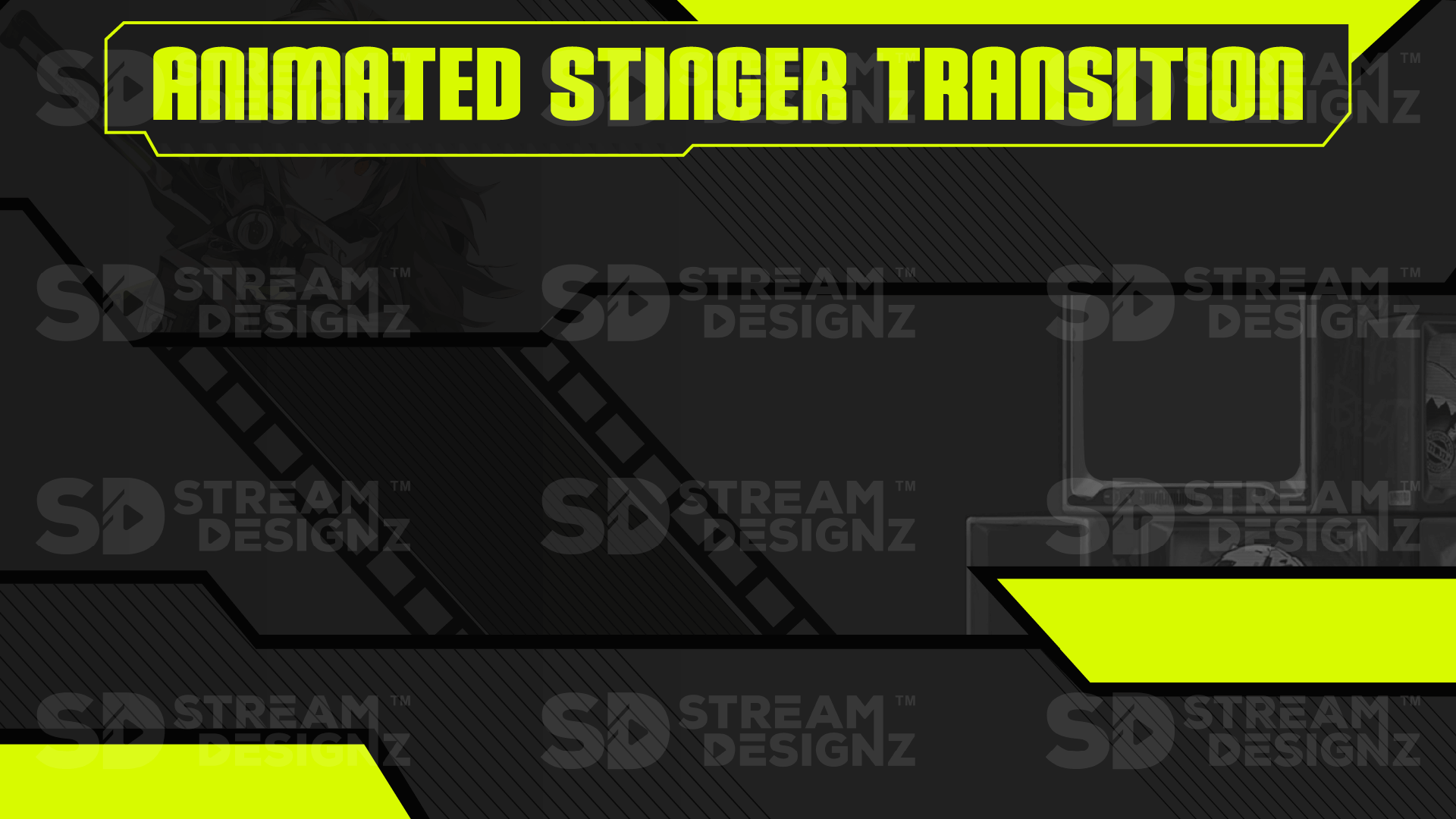 animated stinger transition preview video zen zone stream designz