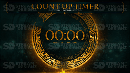 the ultimate stream package 5 minute count up timer preview video eldenlord stream designz