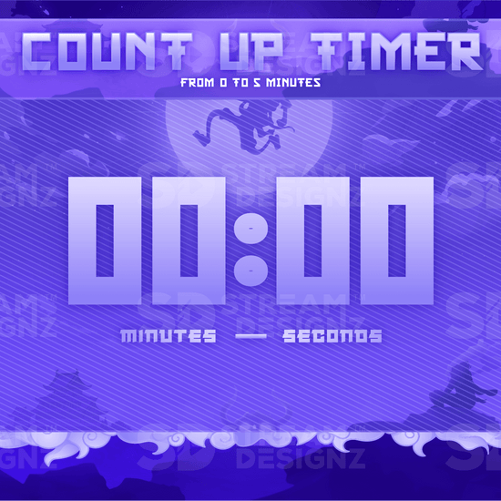 the ultimate stream package 5 minute count up timer preview video luffy stream designz