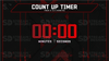 5 minute count up timer preview video code red stream designz