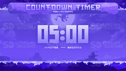 the ultimate stream package 5 minute countdown timer preview video luffy stream designz