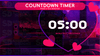 5 minute countdown timer preview video valentine lofi stream designz