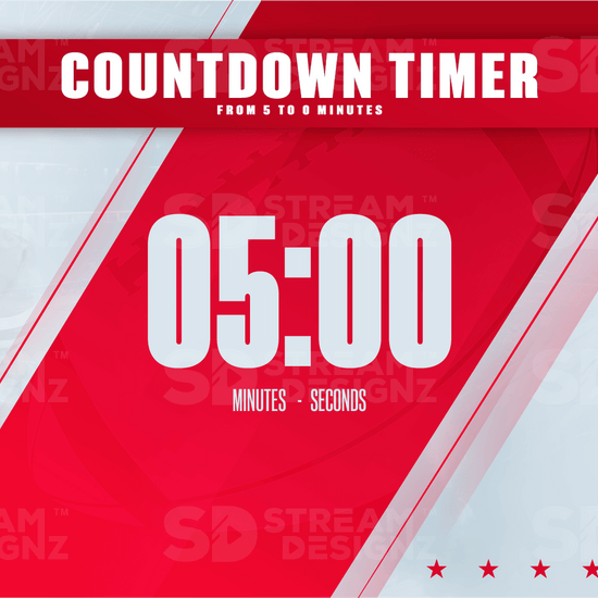 the ultimate stream package 5 minute countdown timer preview video blitz stream designz