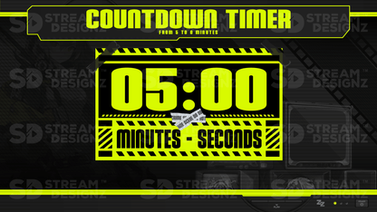 5 minute countdown timer preview video zen zone stream designz