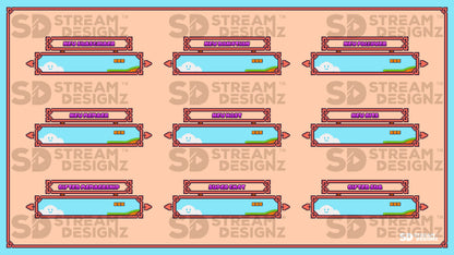 animated stream alerts preview video kitsune stream designz