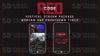 vertical stream overlay package webcam and countdown timer code red stream designz