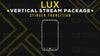 vertical stream overlay package stinger transition lux stream designz