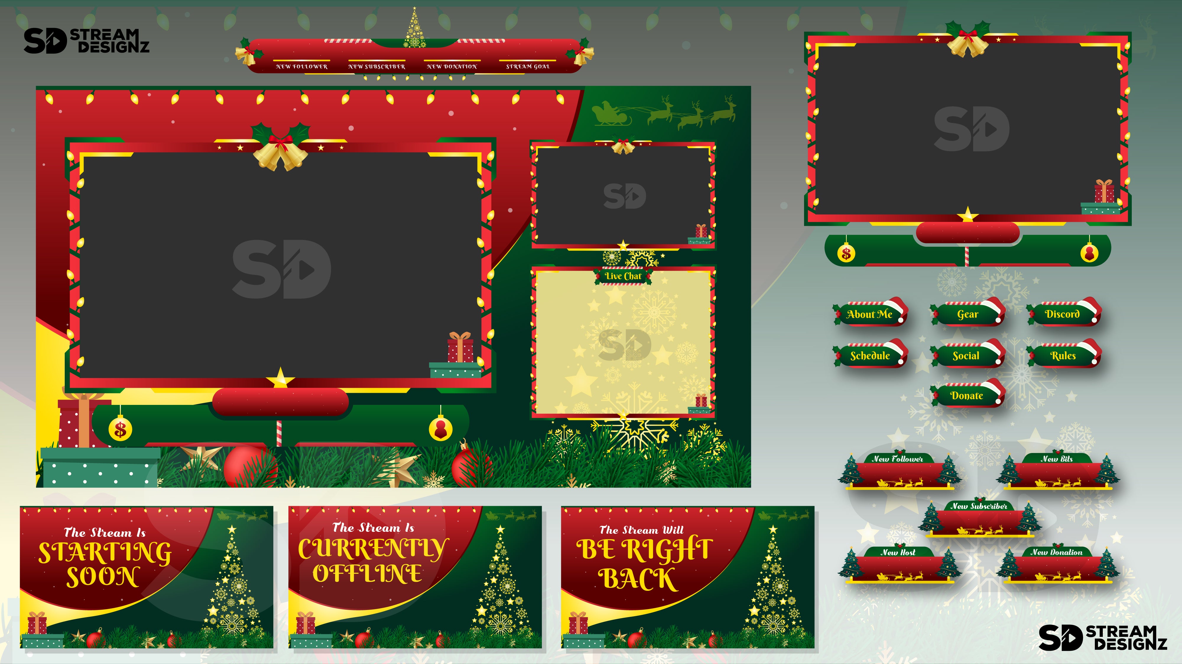 merry christmas feature image stream designz