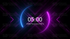 5 minute countdown timer illuminate preview video stream designz